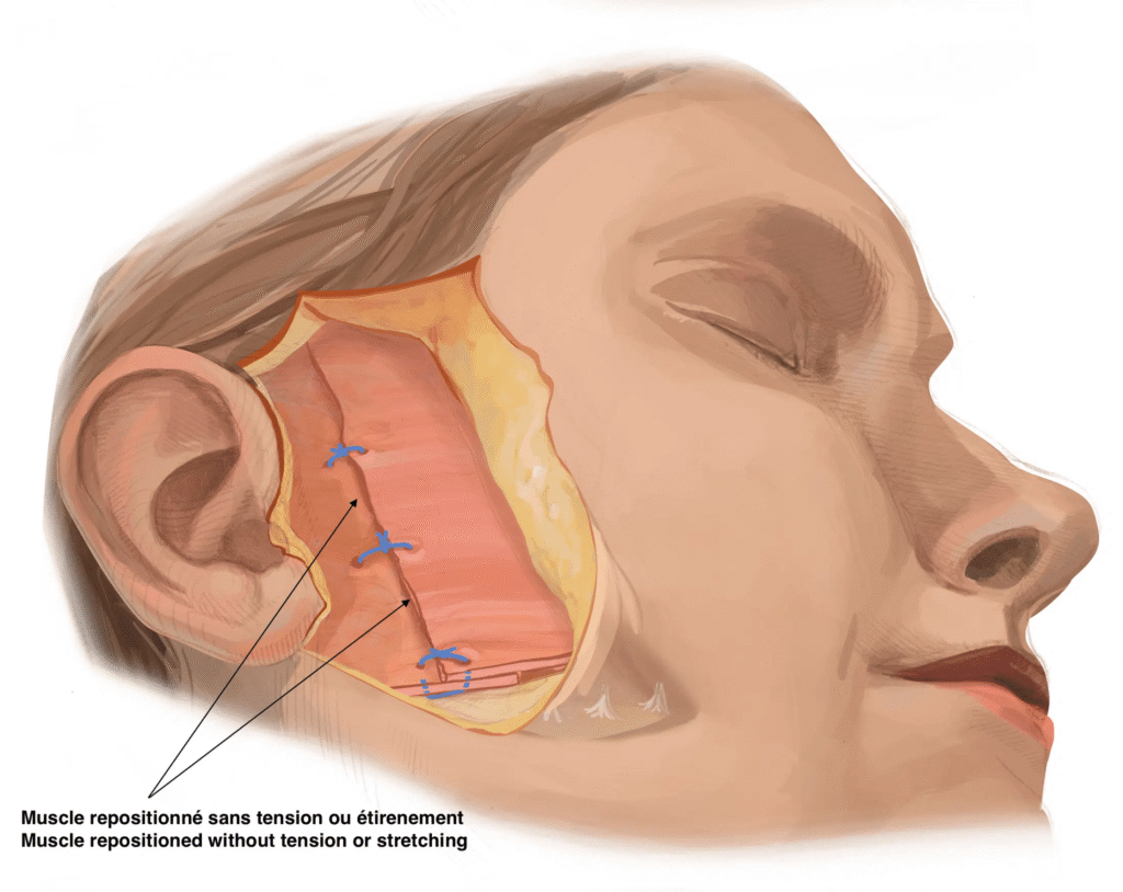 Deep Plane Facelift Figure 2b labeled en.png 2