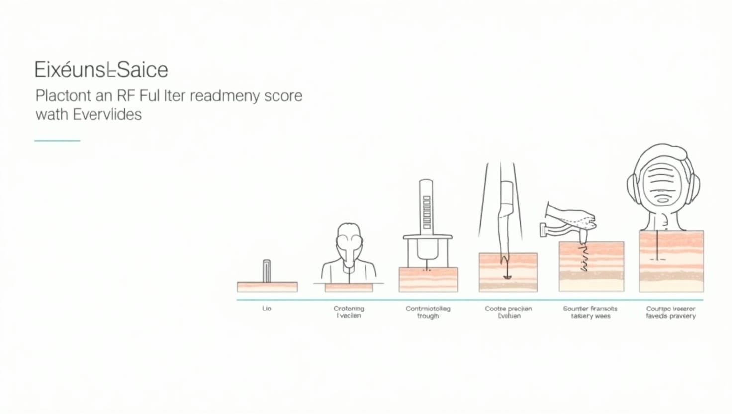 RF Microneedling Procedure Illustration