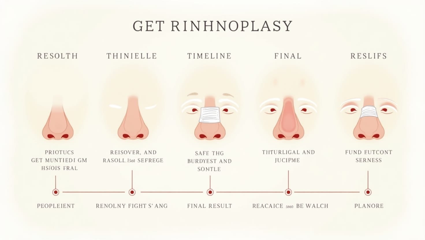 Recovery Stages of Rhinoplasty