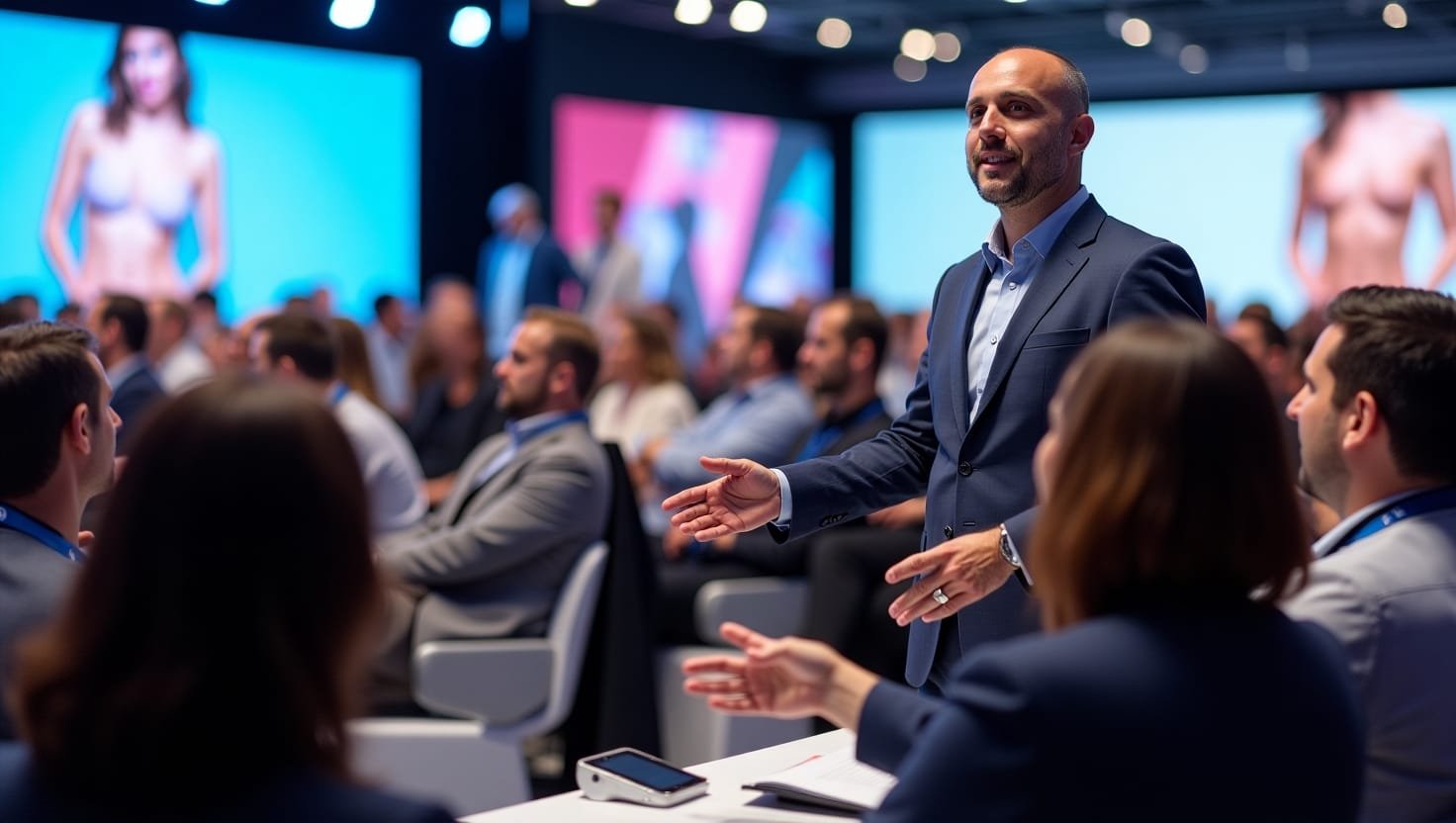 Dr. Spero Theodorou presenting at AASurgery 2025