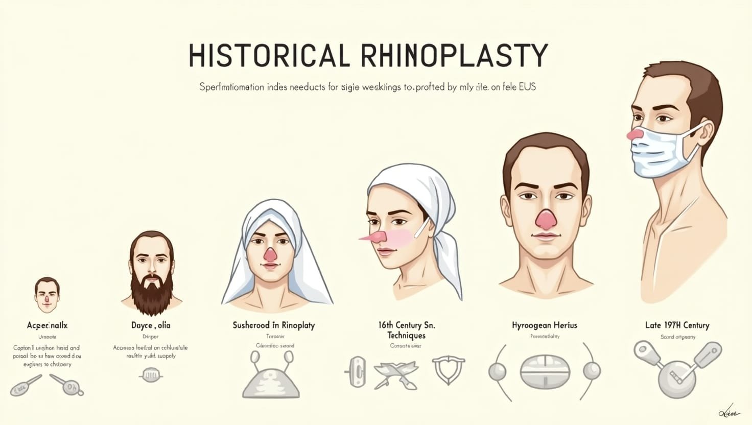 Historical Rhinoplasty Techniques